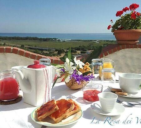 La Rosa Dei Venti Bed and Breakfast La Caletta Exteriör bild